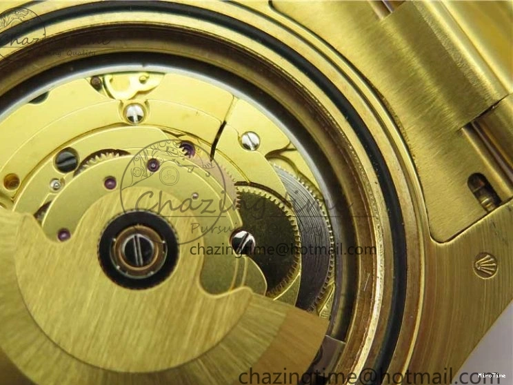 MiroTime 0111 WaterResistant Submariner 116618 LN D1F Best Edition YG Wrapped Black Dial on YG Wrapped Bracelet A 2588